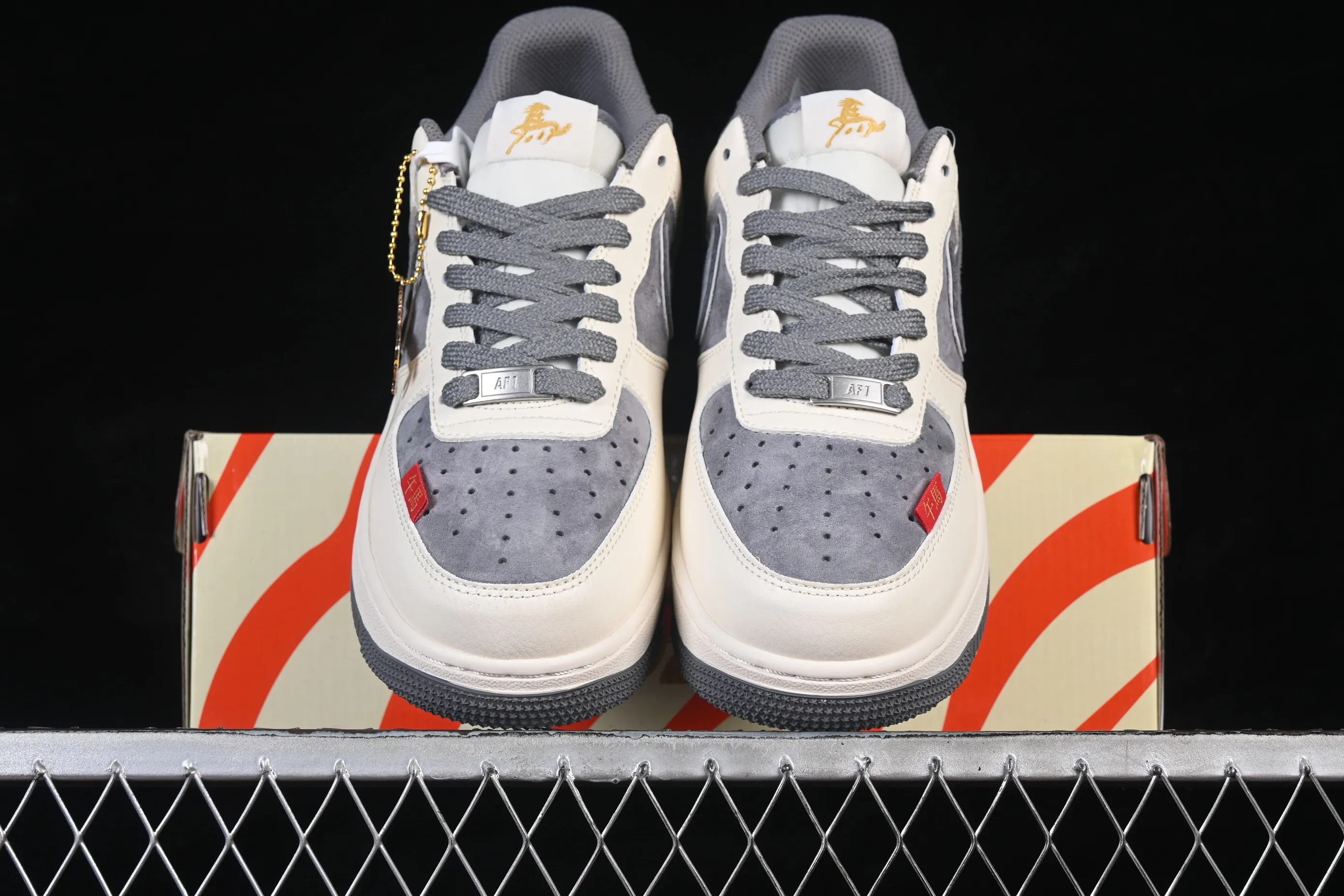 All Categories Nk Air Force 1 Air Force Series Nk Air Force 1 Low Air Force Low Nike Air Force 1'07 Low Beige Gray Air Force One Low Casual Shoes HT5088-615